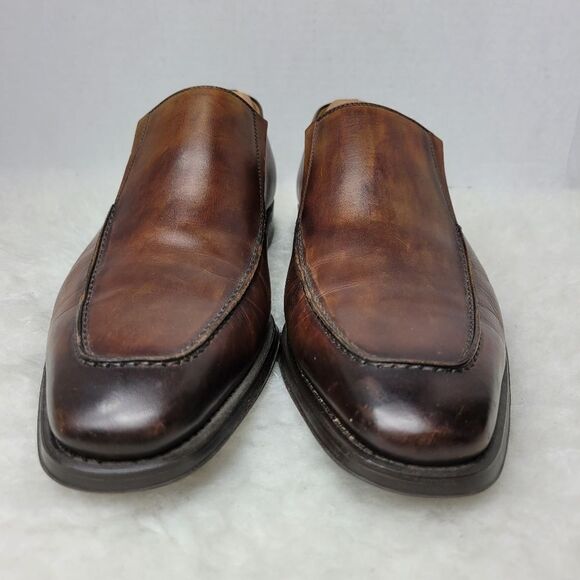 Magnanni Leo Men’s Leather Venetian Slip On Loafer Shoes Size 8 - Picture 2 of 10